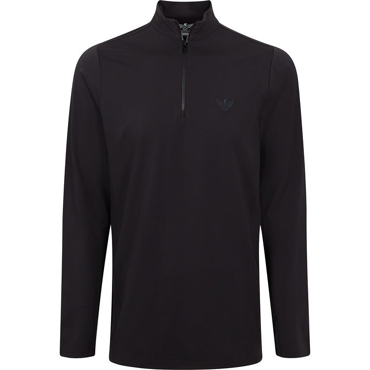 The Forged Quarter Zip - Charcoal