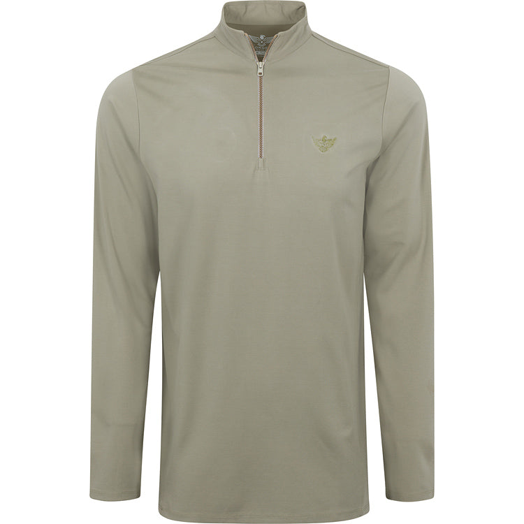 The Forged Quarter Zip - Sage