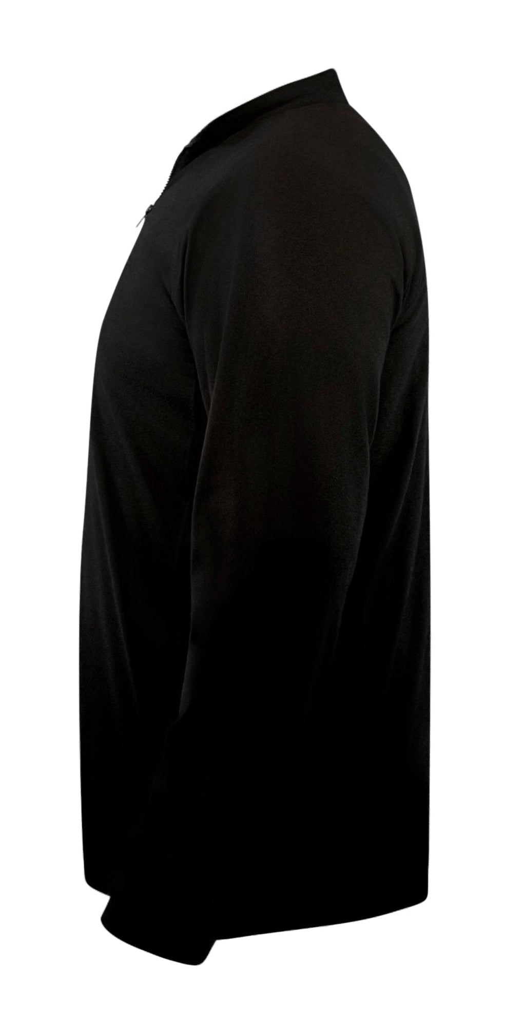 The Forged Quarter Zip - Black