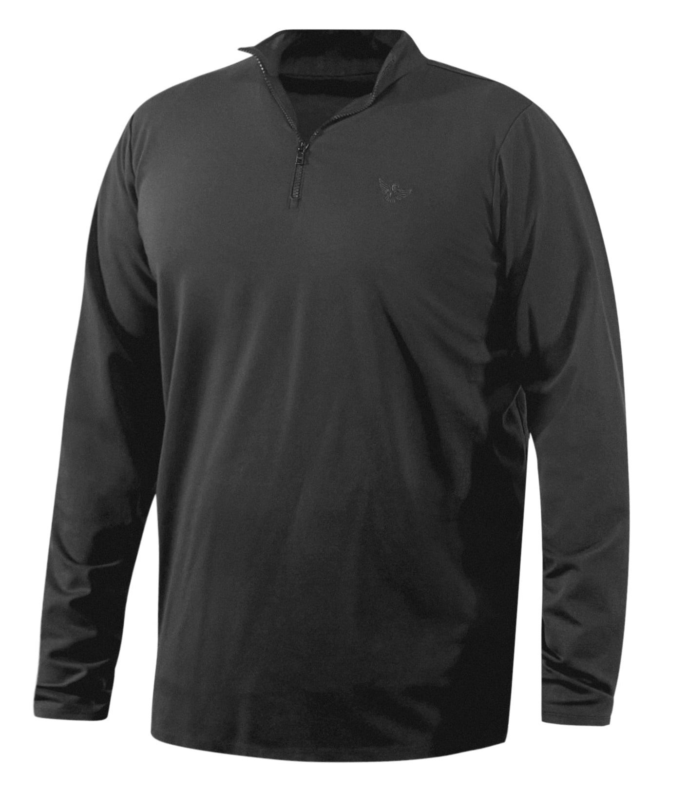 The Forged Quarter Zip - Charcoal