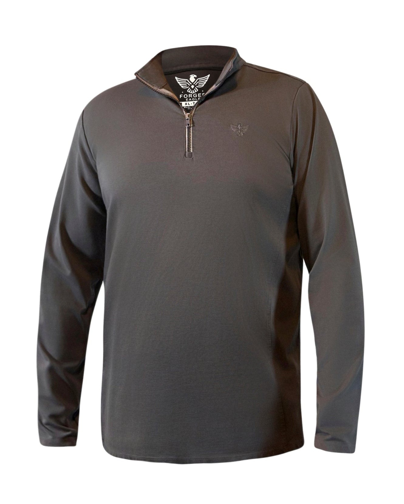 The Forged Quarter Zip - Gray