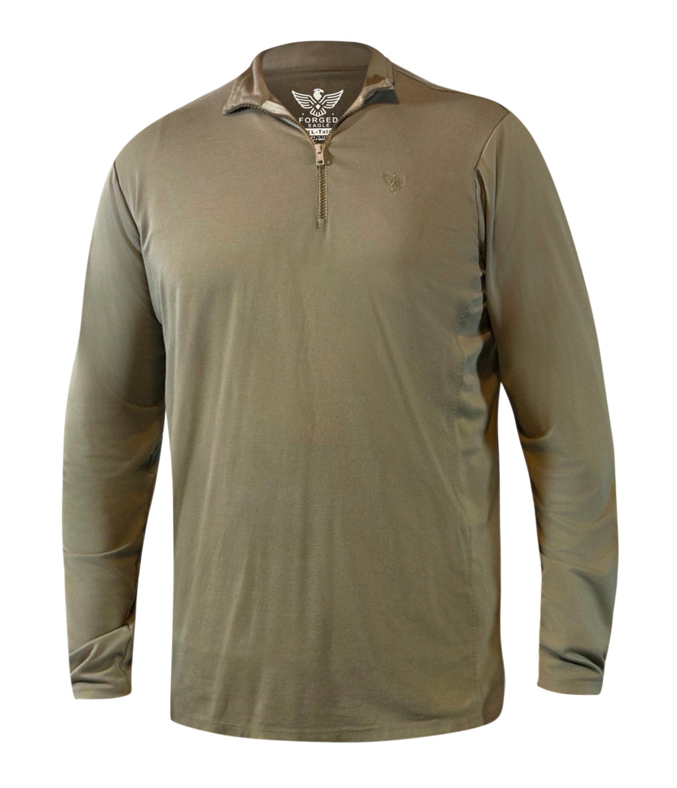 The Forged Quarter Zip - Sage